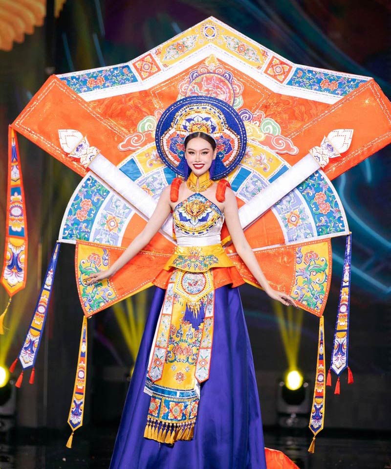 Top trang phục dân tộc Miss Grand Vietnam 2023 3