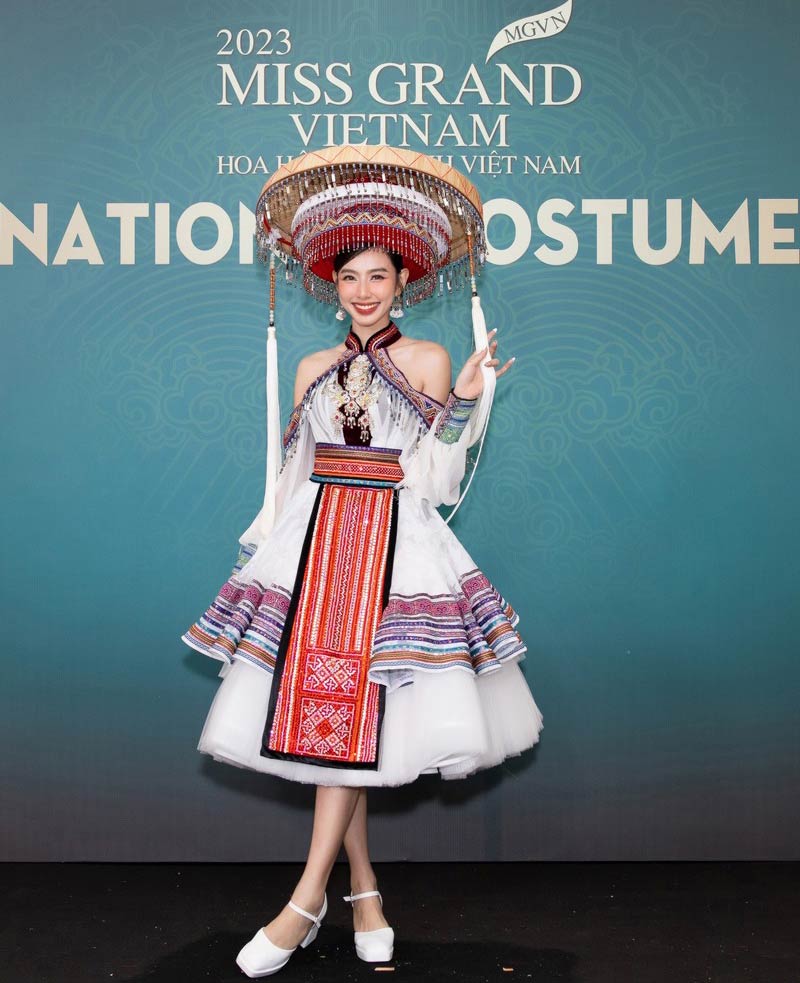 Top trang phục dân tộc Miss Grand Vietnam 2023 1