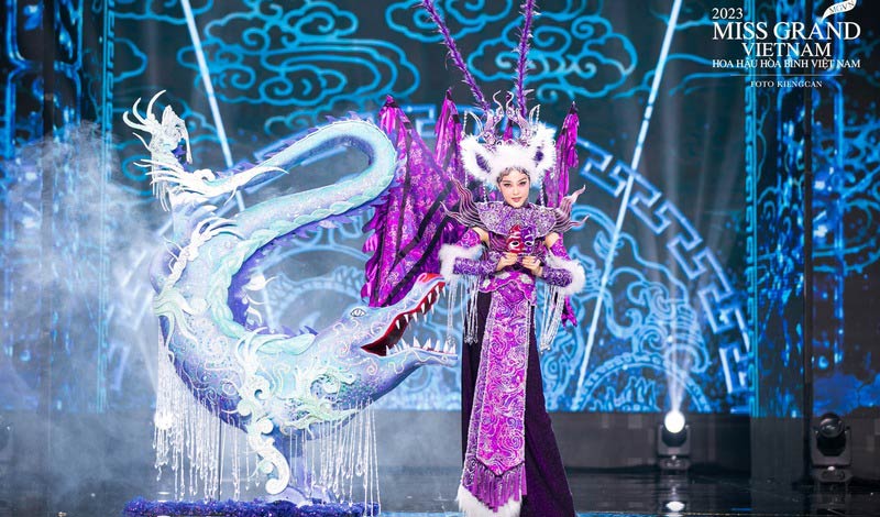 Top trang phục dân tộc Miss Grand Vietnam 2023 24