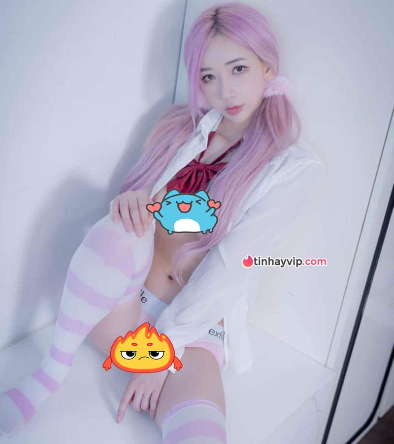 Nàng hot girl 18+ Jia đổi màu tóc xinh hết nấc show hàng cũng chẳng vừa Hot girl 18+ Jia đột phá phong cách 5