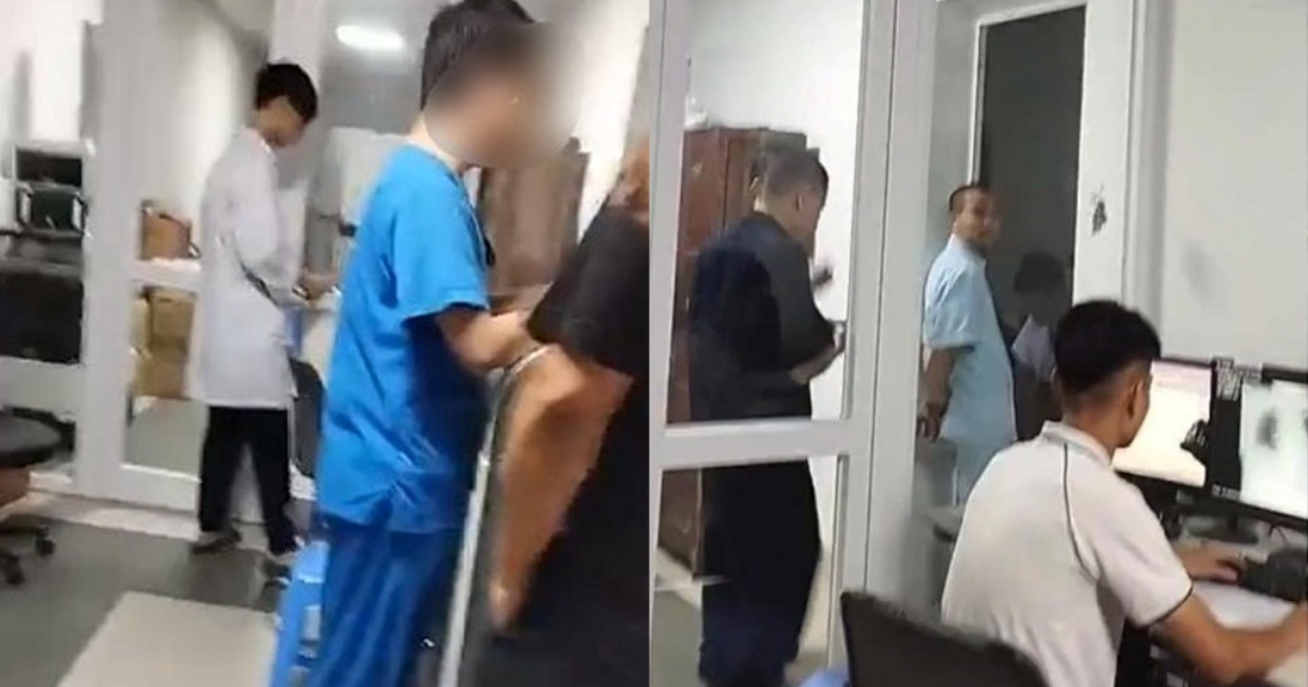 Cận cảnh clip nam bác sĩ sàm sỡ bệnh nhân 16 tuổi tại bệnh viện Việt Đức