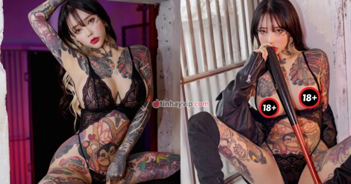 Hot girl 18+ Yoko xăm kín người nhưng chỉ 1 điểm không dám
