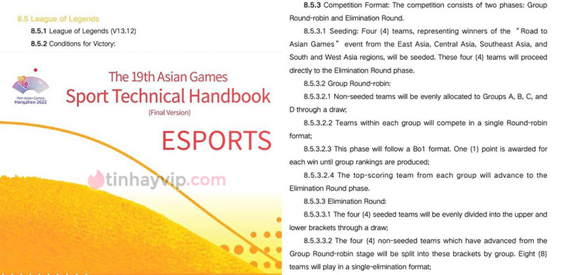 LMHT: Sử dụng bản cập nhật 13.12 cho Asian Games 2022