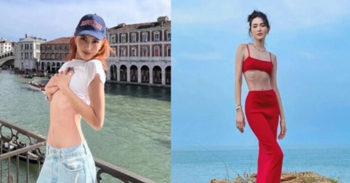 mai--davika-00 Vóc dáng gầy gò đáng báo động của Mai Davika