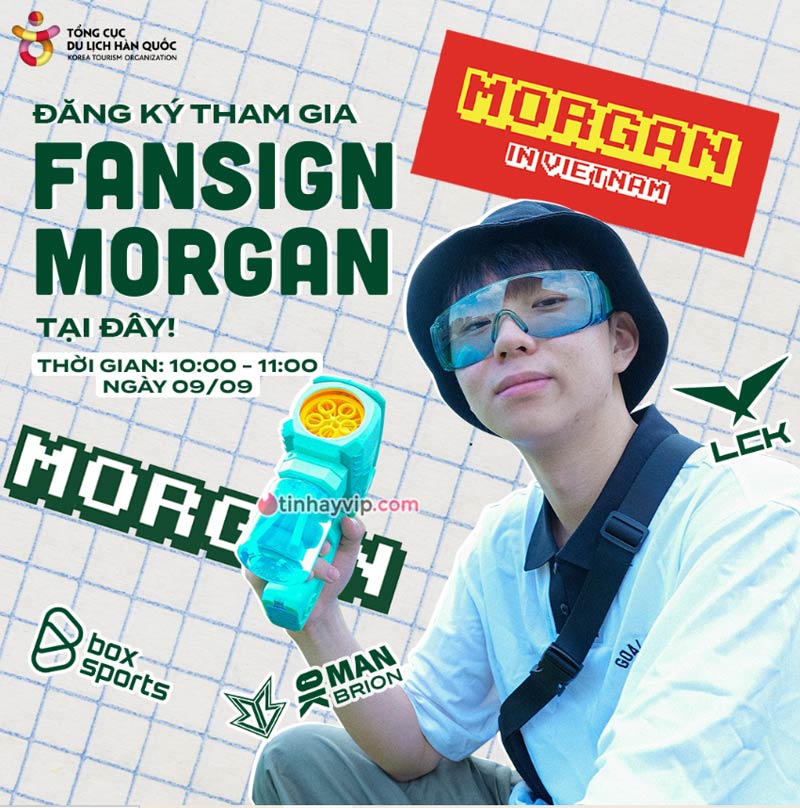 Morgan giao lưu fan tại TP.HCM 1