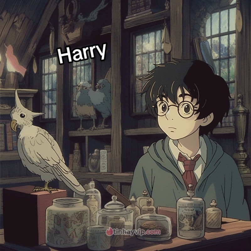 Ảnh anime của dàn diễn viên Harry Potter