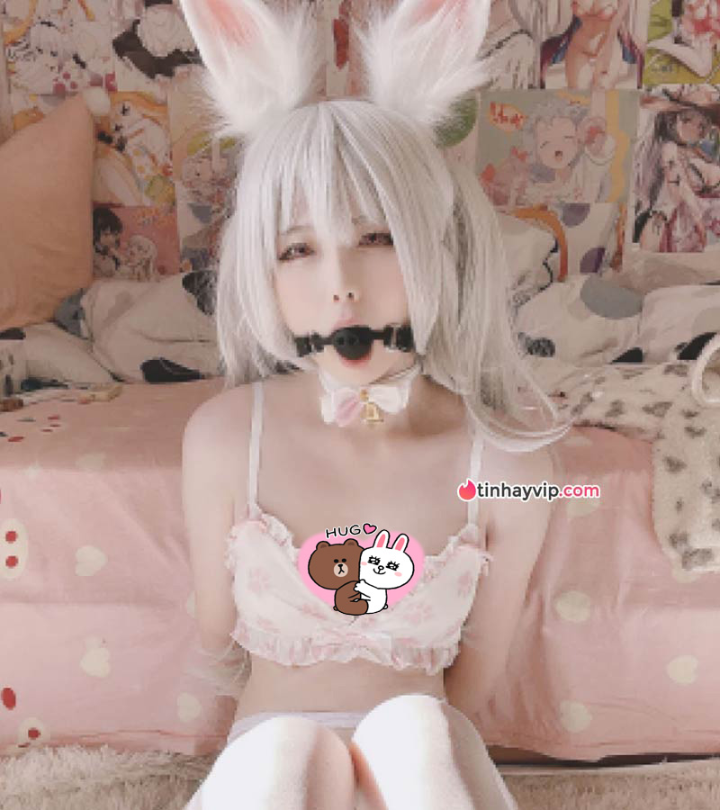Hot girl 18+ Misa cosplay thỏ ngọc 3