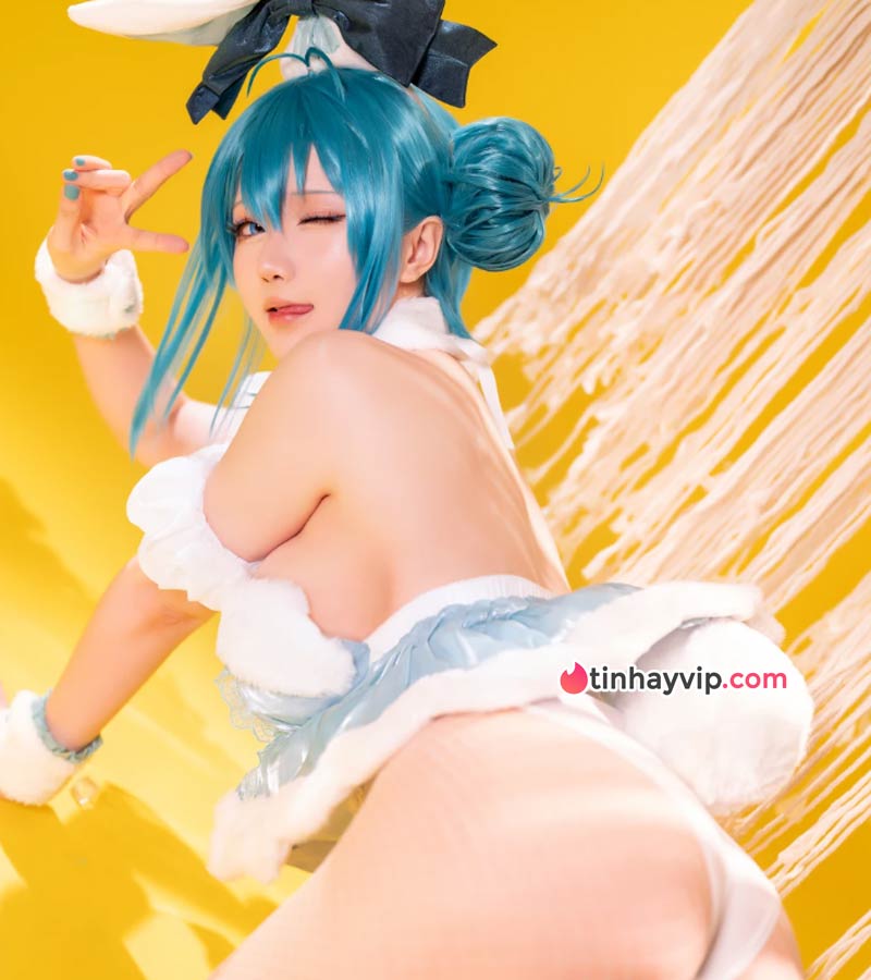 Cosplay Miku Bunny xinh đẹp 1