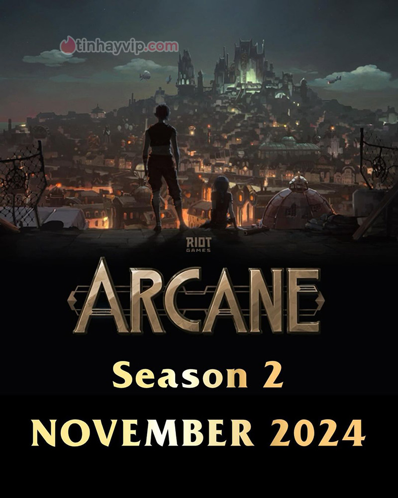 Riot Games tung teaser Arcane Season 2 trên fanpage Twitter