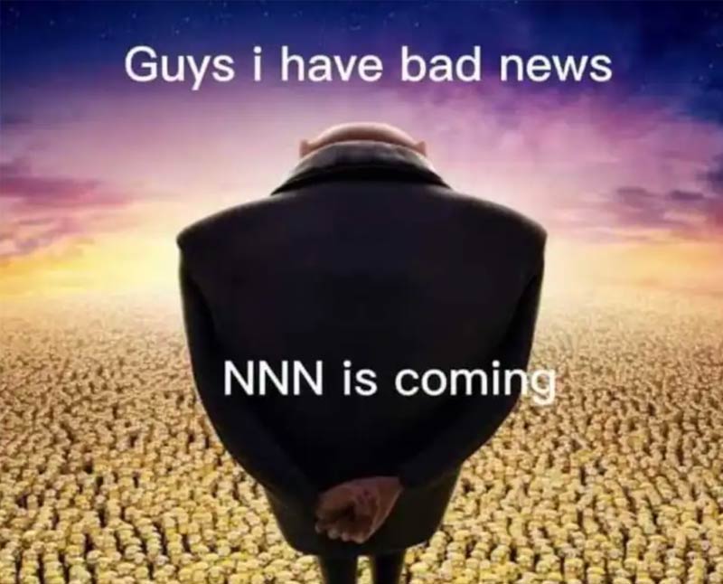 Top ảnh meme No Nut November 3