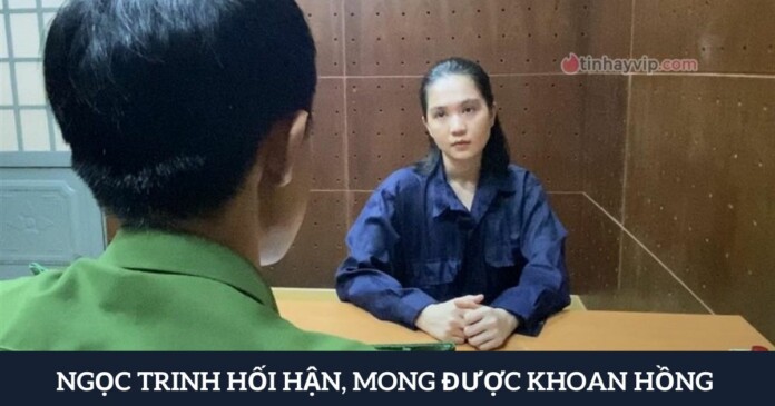 ngoc-trinh-05 “Nữ hoàng nội y” Ngọc Trinh hối hận, mong được khoan hồng