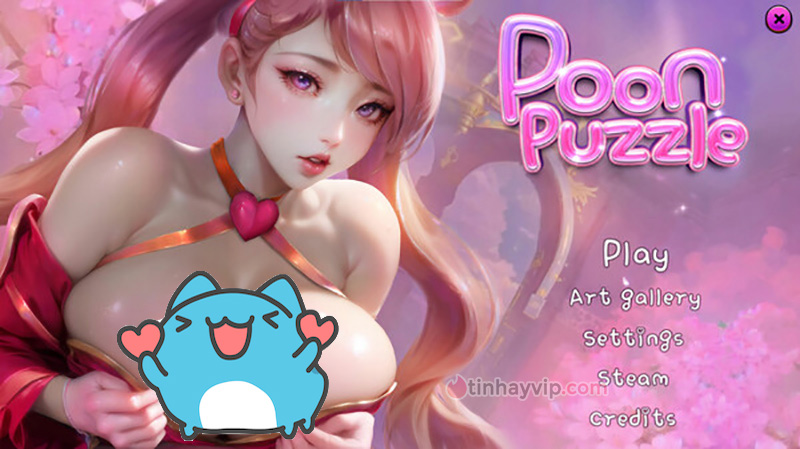 Poon Puzzle - Game 18+ xếp hình các em gái dâm đãng