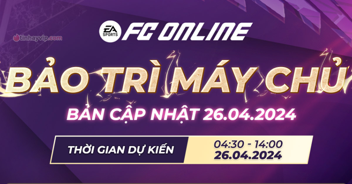 FC Online: Chi tiết bản cập nhật ngày 26/04/2024