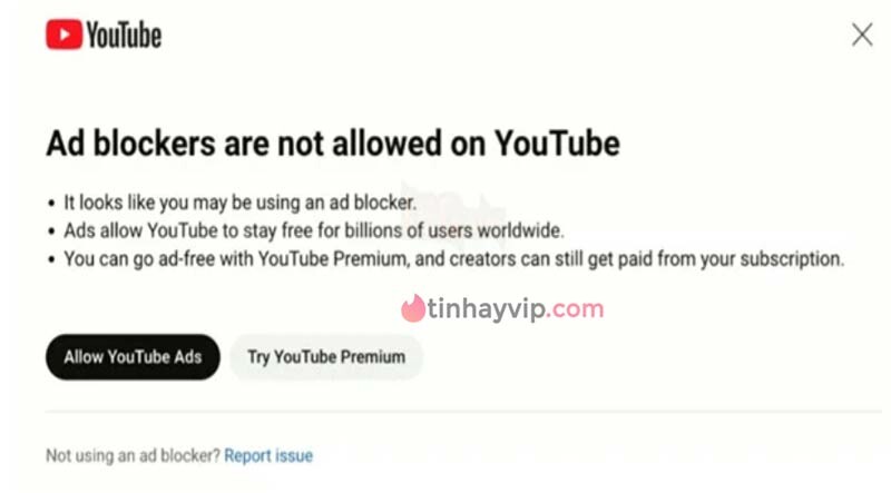 Xem Youtube không quảng cáo bằng phần mềm thứ 3 bị phạt nặng 3