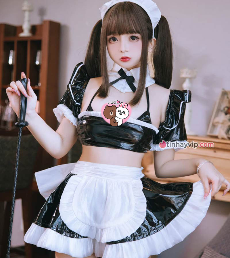 Rinai Jiao cosplay 18+ nàng hầu gái đảm đang Anh Có Thích Một Cô Hầu Gái Dâm Đãng Không? 2