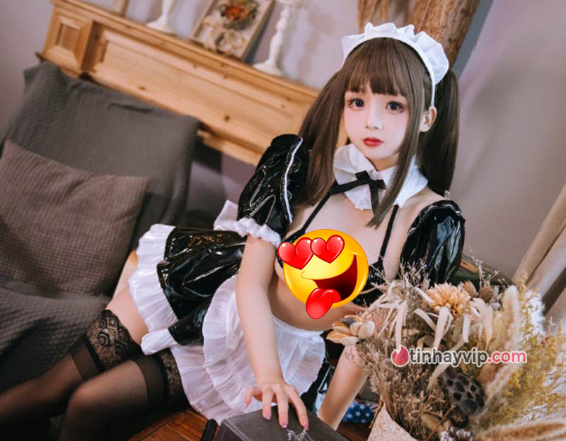 Rinai Jiao cosplay 18+ nàng hầu gái đảm đang Rinai Jiao cosplay hầu gái 5
