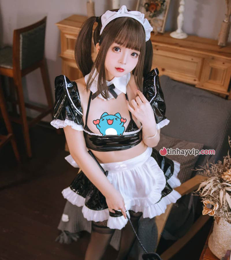 Rinai Jiao cosplay 18+ nàng hầu gái đảm đang Rinai Jiao cosplay hầu gái 7