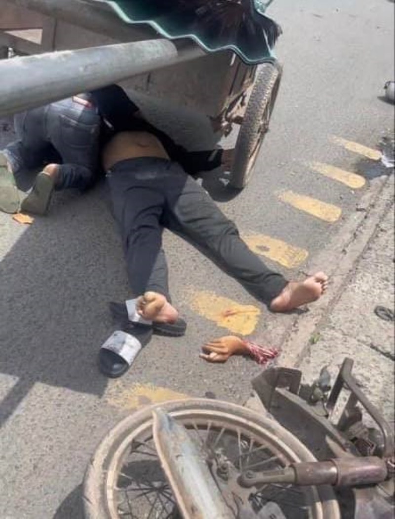 Clip xe chở tôn gây tai nạn ở Đồng Nai 