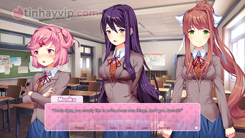 Game 18+ Việt Hóa Doki Doki Literature Club Plus!