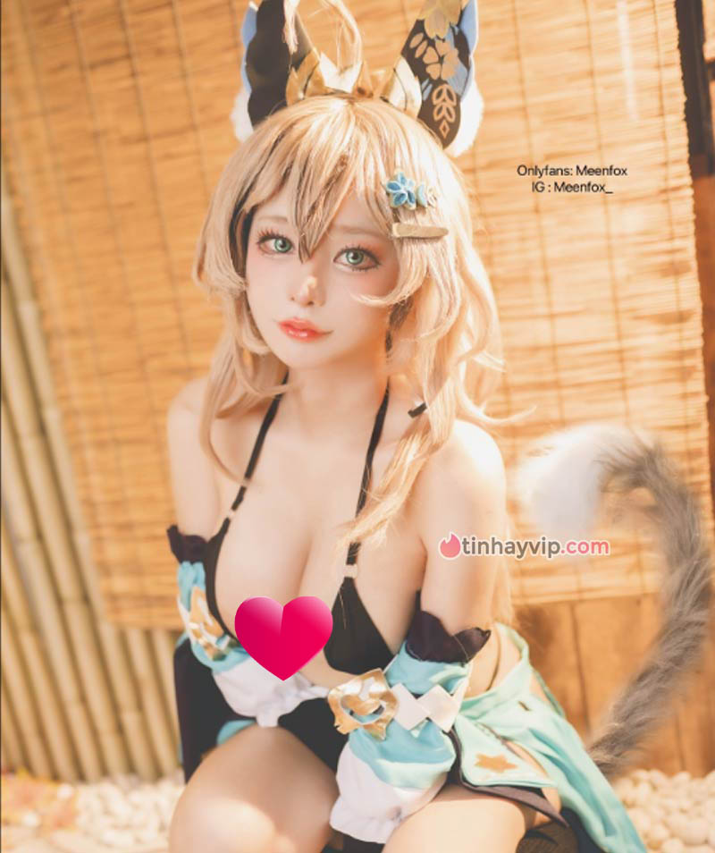 Leak ảnh cosplay 18+ của người đẹp Thái Lan Meenfox Meenfox cosplay 18+ 7