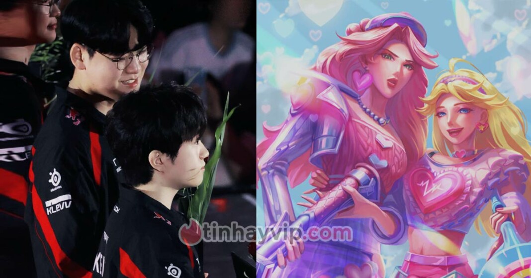 T1 đã đưa Caitlyn - Lux gánh team trở lại LCK sau chuỗi thua