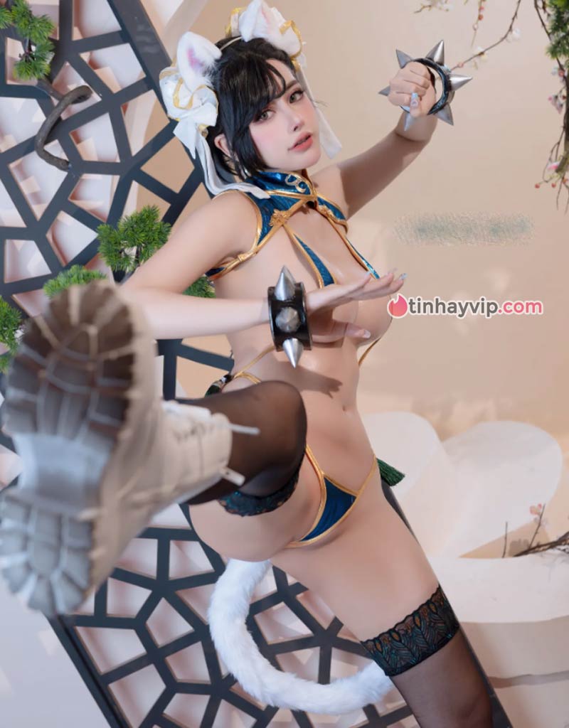 Byoru cosplay Chunli 18+ 6