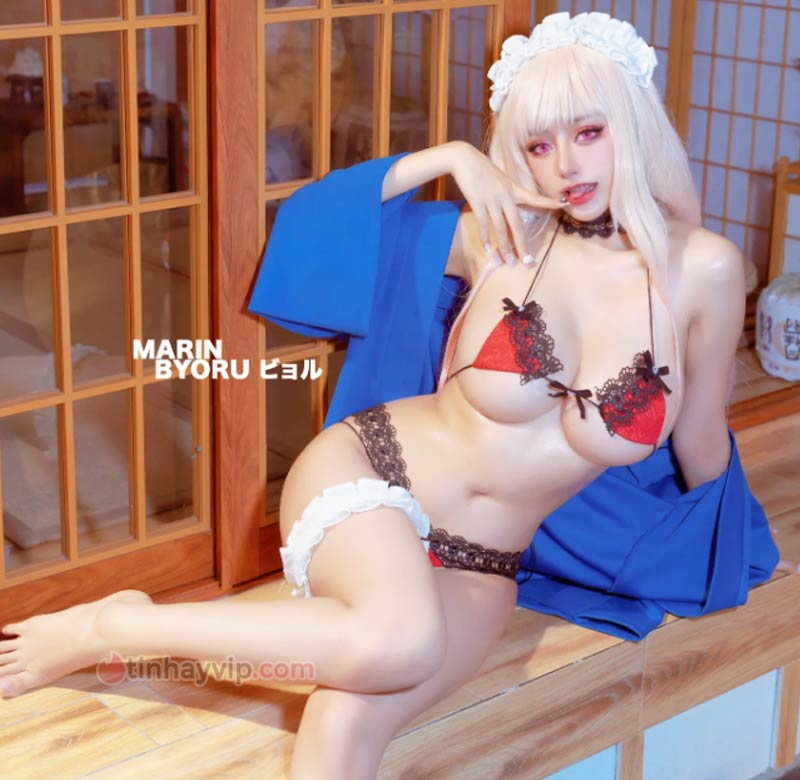 Byoru cosplay Marin Kitagawa 18+ 12