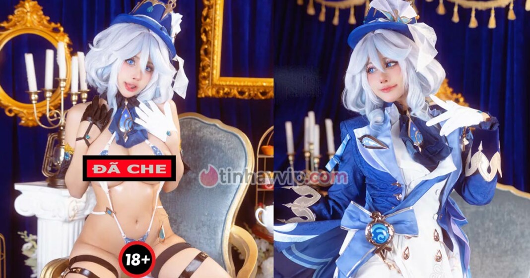 Byoru đẫy đà khiêu gợi trong bộ ảnh nóng cosplay Furina 18+