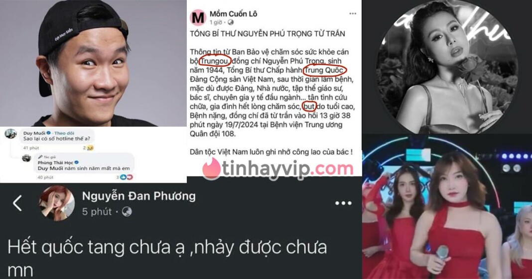 Tổng hợp drama quốc tang avt khiêu dâm, phát ngôn lệch chuẩn