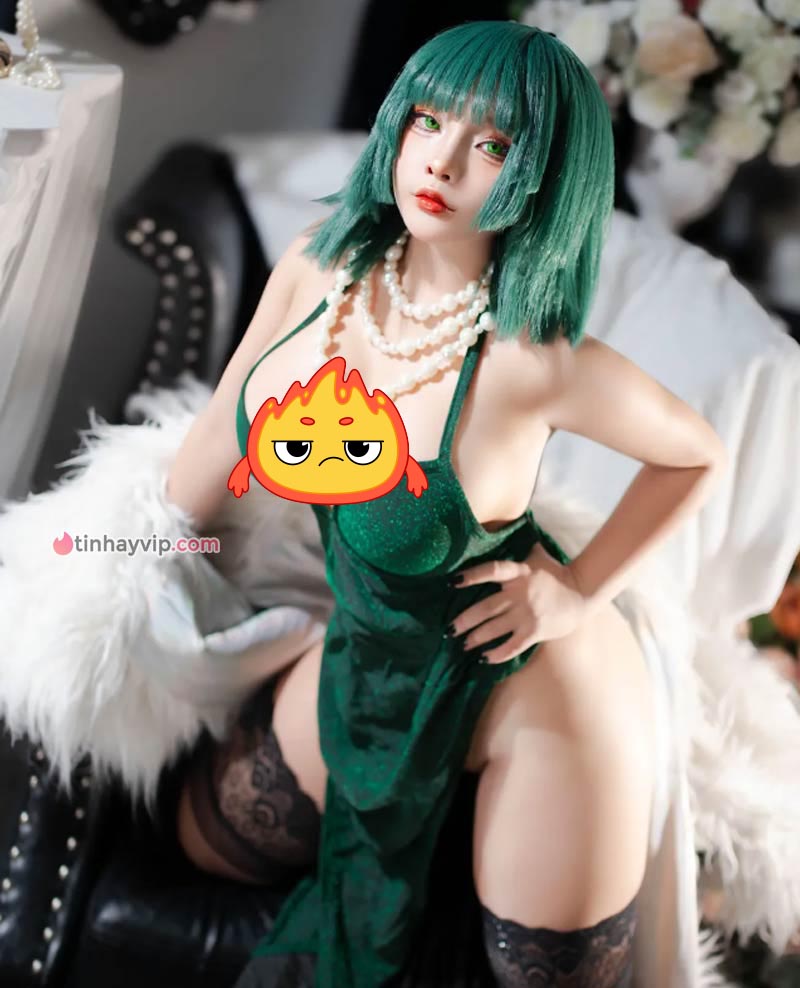 Saya Momo cosplay Fubuki 18+ 7