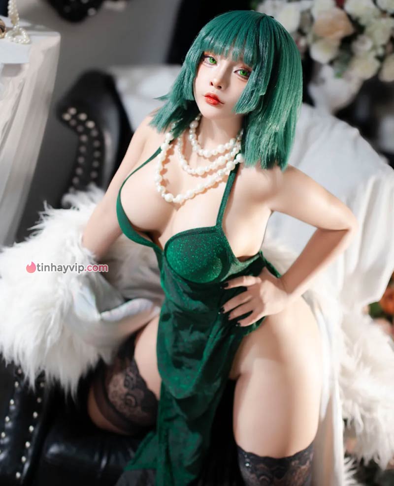 Saya Momo cosplay Fubuki 18+ 7