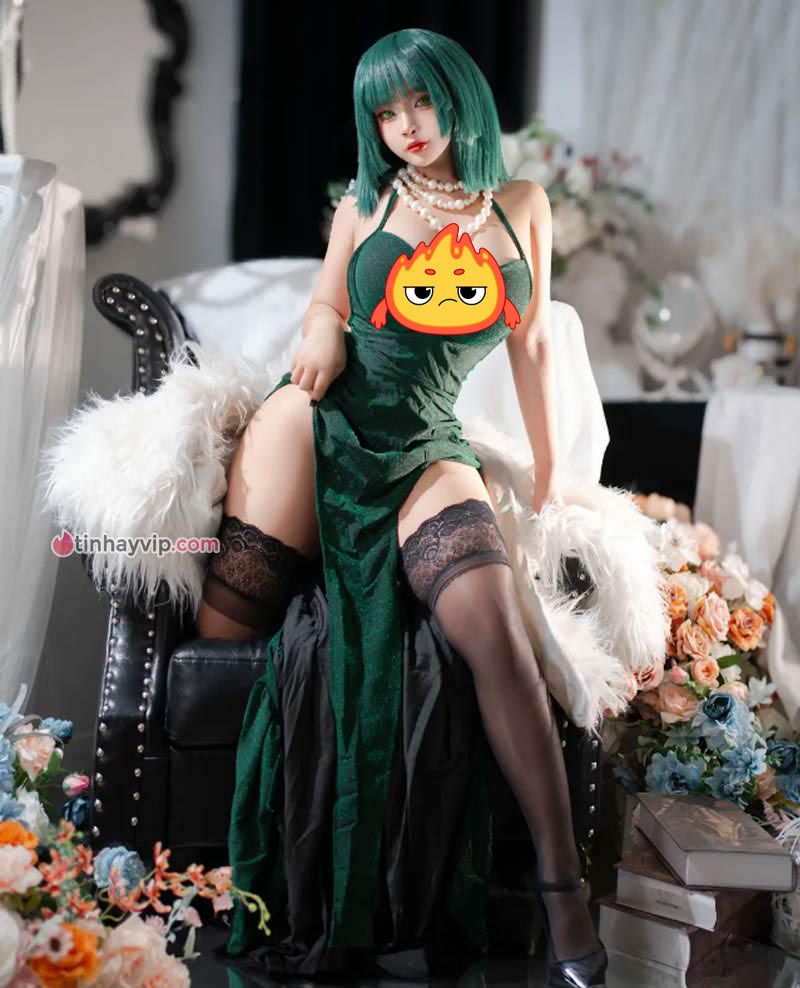 Saya Momo cosplay Fubuki 18+ 8