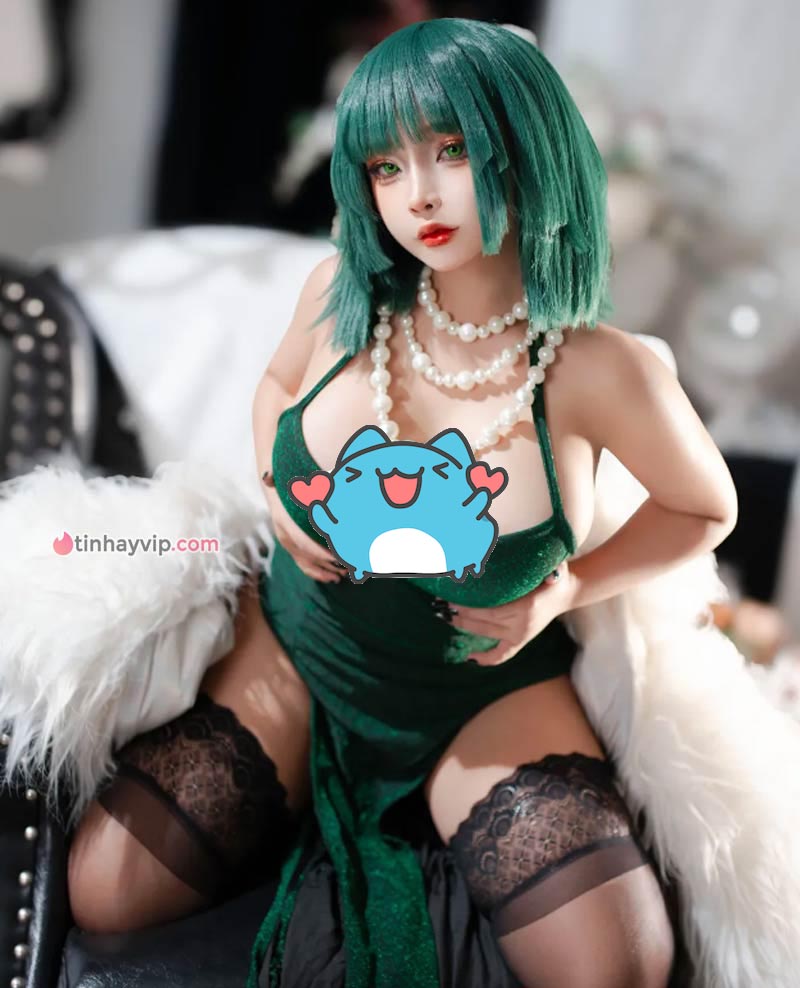 Saya Momo cosplay Fubuki 18+ 9