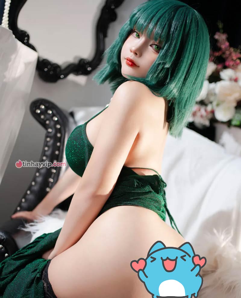 Saya Momo cosplay Fubuki 18+ 10