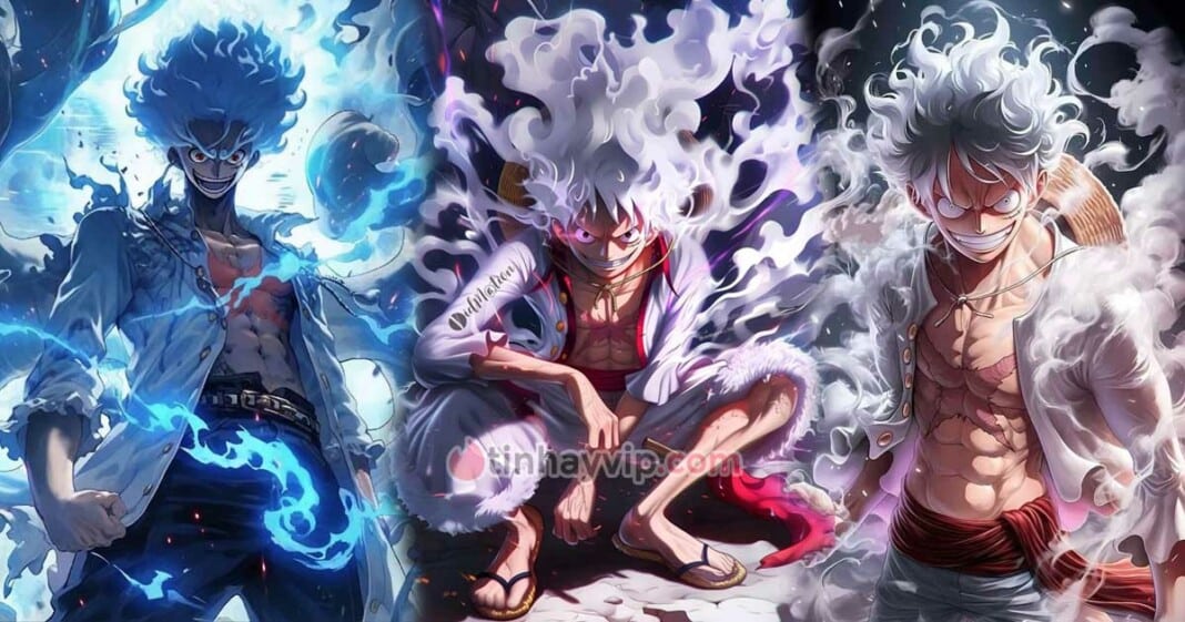 99+ Ảnh Luffy Gear 5 đẹp, ngầu, chất, siêu bá, HD, 4K