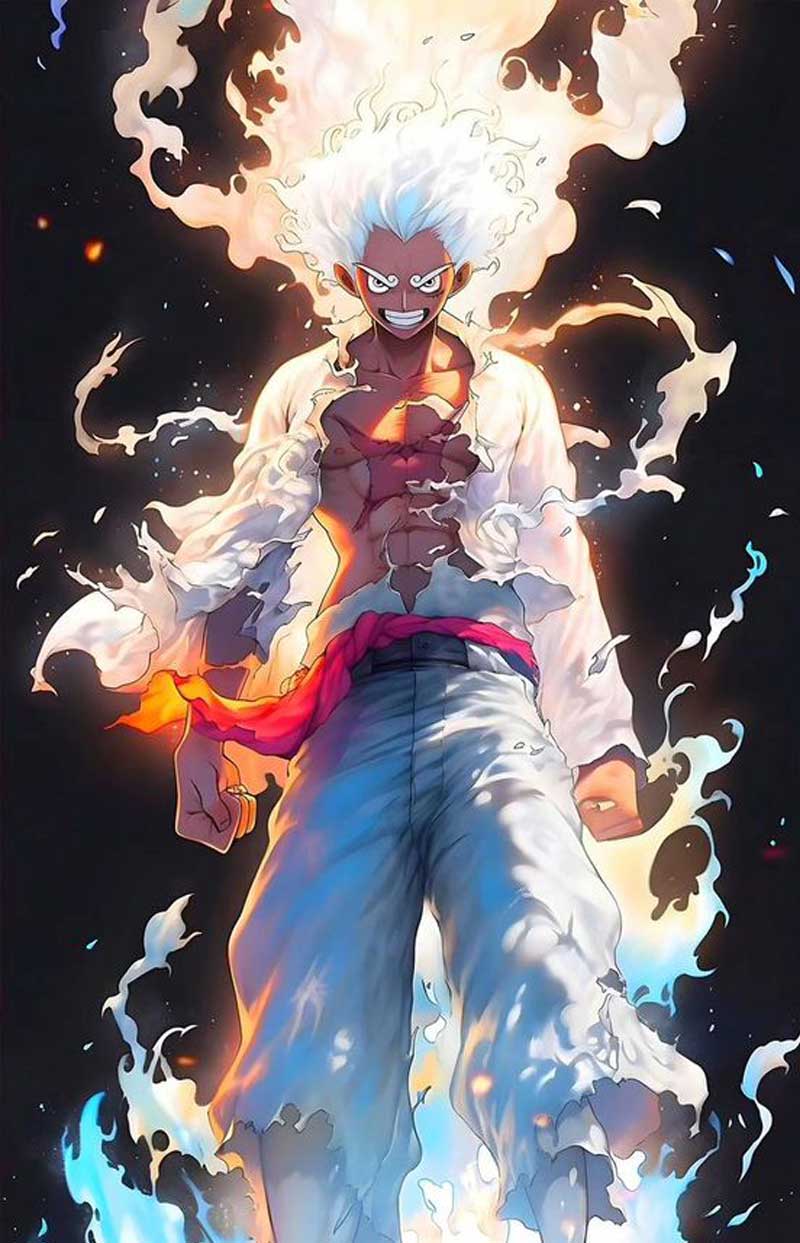 Ảnh Luffy Gear 5Ảnh Luffy Gear 5