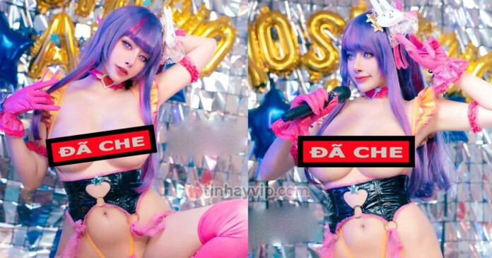 byoru-cosplay-ai-hoshino-nude-khoe-tron-cap-loa-0 Byoru cosplay Ai Hoshino nude khoe trọn cặp loa khủng