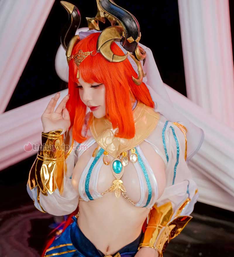 Joyce Lin2x cosplay Nilou 18+ 14