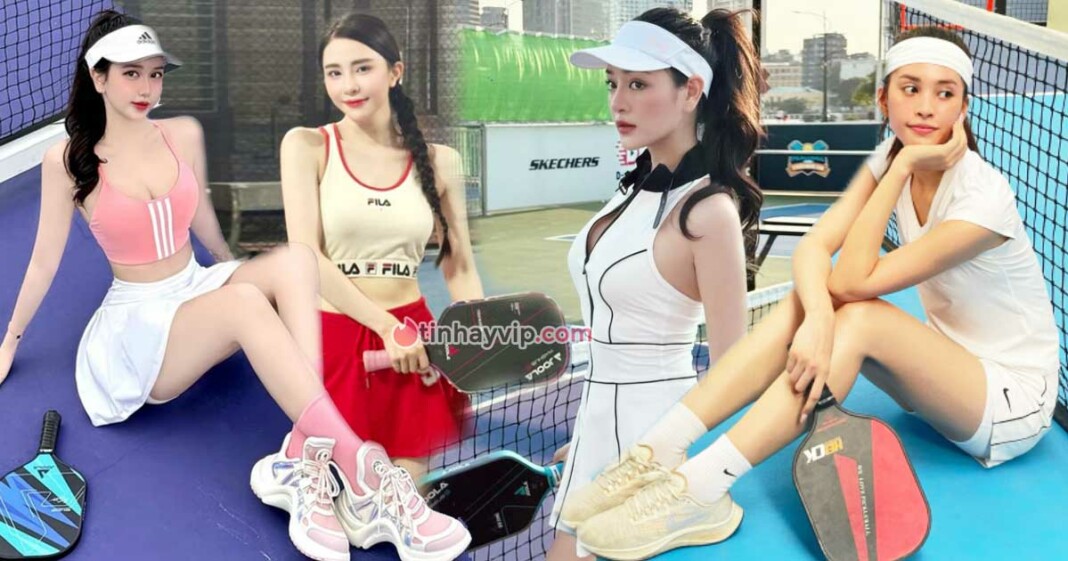 Pickleball nơi hội tụ nhiều gái xinh, idol hot nhất hiện nay