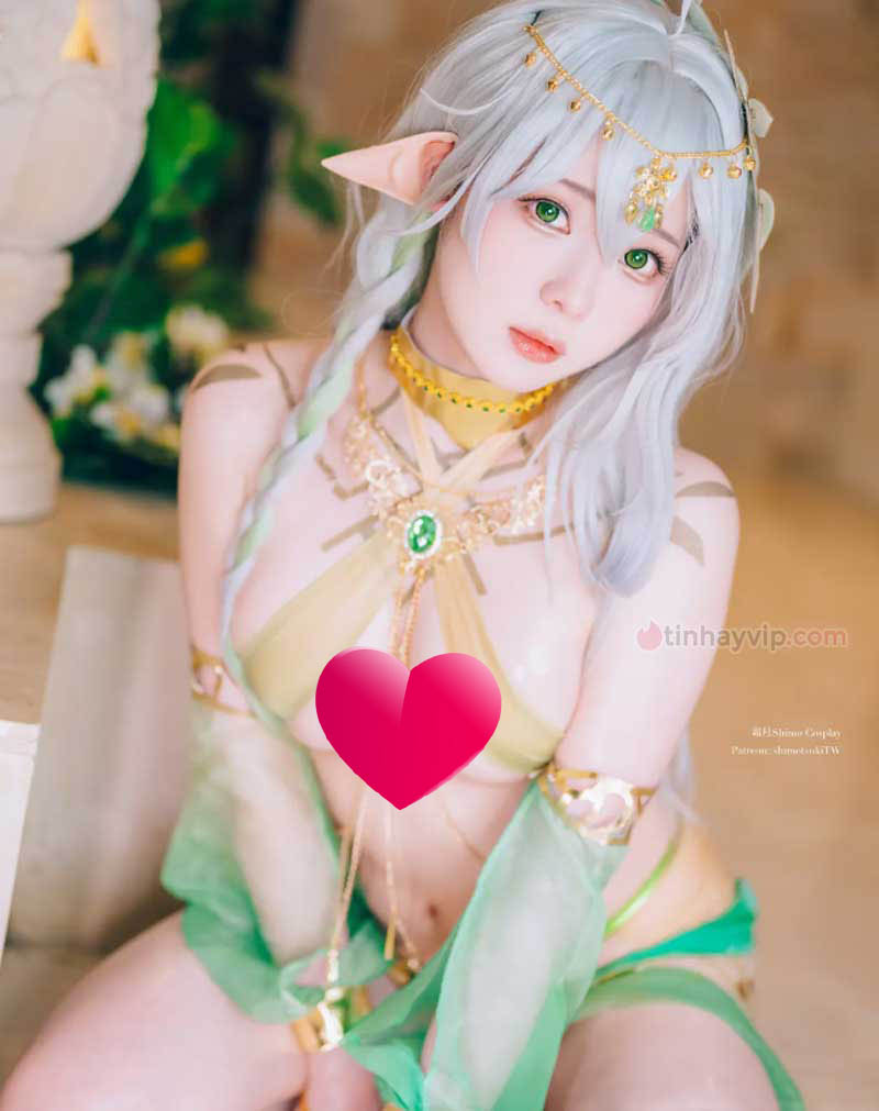 Shimo cosplay Nahida 18+ xinh như hoa, show hàng cực khét Shimo cosplay Nahida 18+ 5