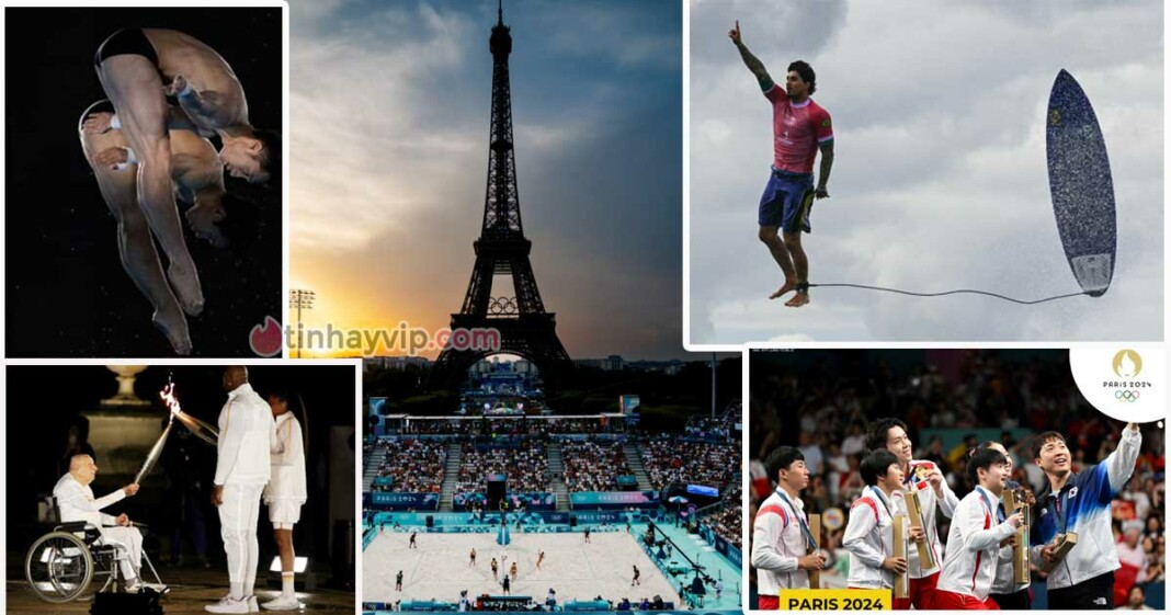 Top khoảnh khắc ấn tượng đẹp nhất Olympic Paris 2024