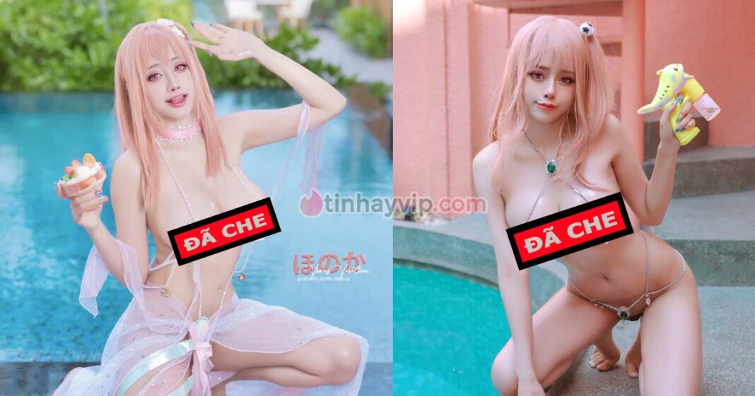 Byoru cosplay Honoka Dead Or Alive 18+ bikini