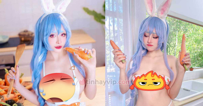 Byoru cosplay Pekomama 18+ khiến người xem đỏ mặt