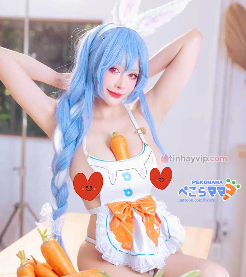 Byoru cosplay Pekomama 18+ khiến người xem đỏ mặt Byoru
