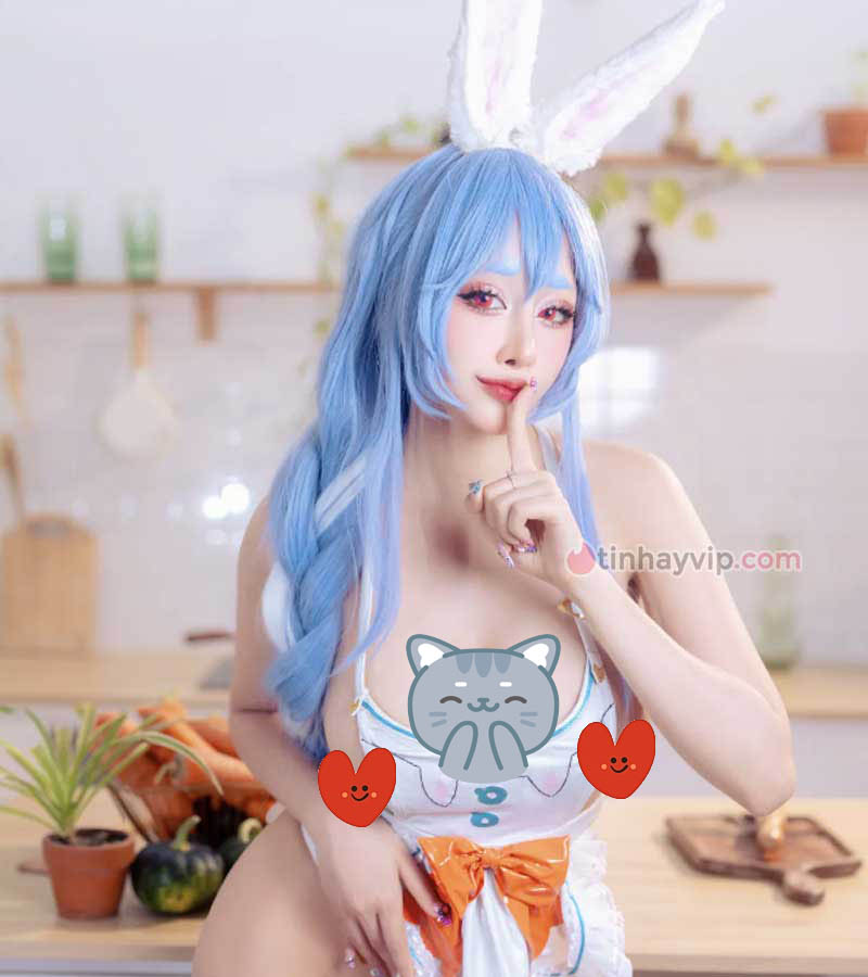 Byoru cosplay Pekomama 18+ khiến người xem đỏ mặt Byoru