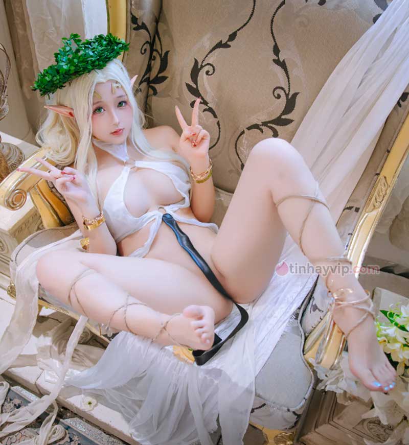 Rinai Jiao cosplay Celestine Lucullus 18+