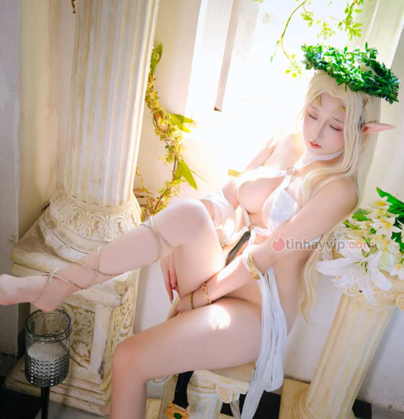 Rinai Jiao cosplay Celestine Lucullus 18+