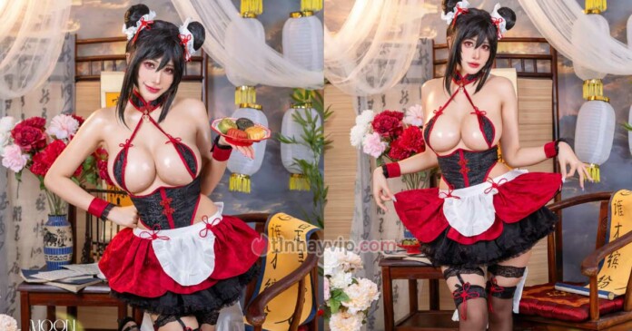 byoru-cosplay-tifa-final-fantasy-khoe-cap-loa-khung-0 Byoru cosplay Tifa Final Fantasy khoe cặp loa khủng