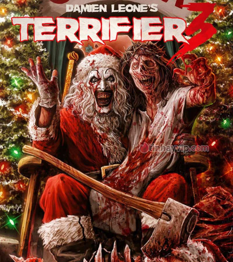 Terrifier 3 bạo lực đẫm máu