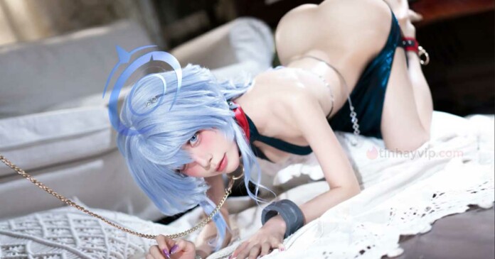 aqua-cosplay-amau-ako-18-khet-den-tung-duong-net-0 Aqua cosplay Amau Ako 18+ khét đến từng đường nét